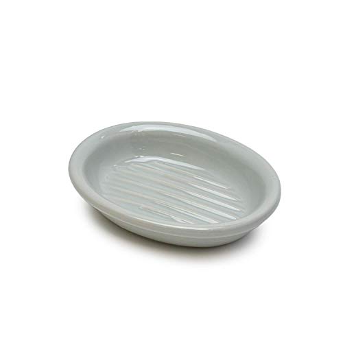 TAMAKI ペット用食器 アペティ 猫用オーバル グレー 直径16.5×奥行12.5×高さ3.5cm 200ml 電子レンジ・食洗器対応 T-922101