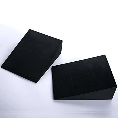 Kopinma 2 Pcs Squat Wedge Ramp, Yoga Mats, Non-Slip YOGA Pilates Block, Foam Fitness Slant Board, Stretch Wedge, Calf Stretcher, Incline Board Improve Strength for Squat and Deadlift - Image 4