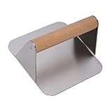 HEALLILY Stainless Steel Patty Press Tool Ergonomic Burger Smasher for Griddle Non-Stick Meat Press for Cooking Burgers Patties Cakes More Easy to Clean Kitchen Gadget