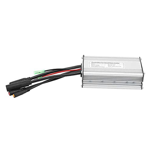 Centralina Monopattino Elettrico Bicicletta elettrica 3. 6V 48 V KT-22A Controller Impermeabile Connettore E-Bike Motor 9 Tube Controller Quadrato con Cavo Luminoso Brushless Motor Controller