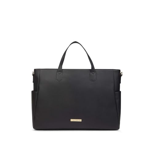 Image of Caprese Bow 15.6 Inch Large Laptop Bag for Women with Adjustable & Detachable Straps | Stylish, Durable, and Spacious with Multiple Compartments for Work, Travel, and Everyday Use