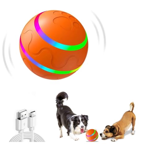 SZMDLX Magic Ball Hund, Automatischer Hundespielzeug Ball mit...