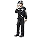 Spooktacular Creations Halloween SWAT Officer Costume for Kids, Police Officer Costume for Boys Halloween Dress up, Role Playing (Small (5-7yr))