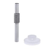 schneckenradgetriebe englisch CNC-Präzisionsfertigung. B Baosity 0.8 Modulsatz Schneckenwelle mit 1: 40T Schneckenrad aus Hochwertigem Metall