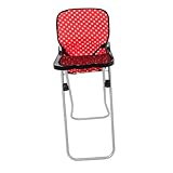 Chaise haute mignonne pour poupée : accessoire polyvalent pour différents jeux, l'accessoire pour chaise haute de poupée peut être utilisé dans diverses utilisations de jeu, jouets pour chaise haute
