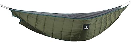 OneTigris Shield Cradle Hammock Underquilt for Double & Single Hammocks, Large Wide Camping Blanket for Adults & Kids Hammock Camping, Hiking, Backpacking, Travel, Backyard, Beach, Indoor, Outdoor