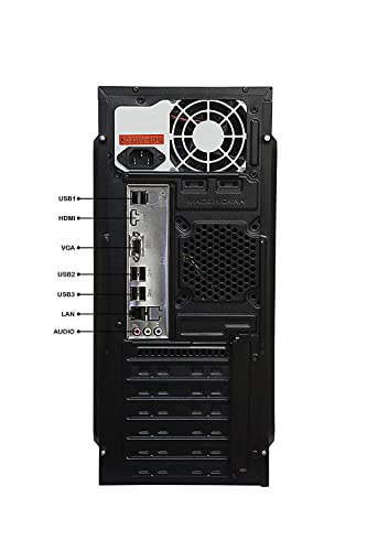 Image of CHIST AMD Desktop PC RYZEN 3 3200G 4CORE 4THREATS | DDR4 16GB RAM | Windows 11 PRO,Wi-Fi Ready (512GB SSD)