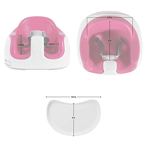 Bumbo Multi Seat, Baby Bumbo Seat with Tray, Converts into a Booster Seat and Highchair, Baby Bumbo Seat - Magenta - Thumbnail 6