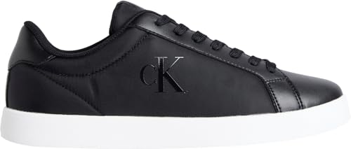Calvin Klein Sneaker con Suela Cupsole Mujer Low Top, Negro...