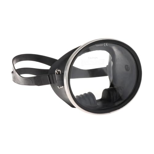 ZHAPEG Gafas de buceo con lente de vidrio endurecido para esnórquel y esnórquel con visión amplia para mujeres y hombres