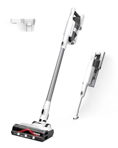 Aspiration puissante de 160 W : La puissance d'aspirateur balai sans fil de 160 W capture rapidement la poussière, les débris et les poils d'animaux, garantissant ainsi un nettoyage en profondeur. Bac à poussière d'une capacité de 1 litre : Le bac à ...