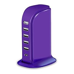 purple charging station
