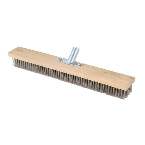 Tête de balai brosse de sol 50cm pour nettoyage extérieur et sols irréguliers