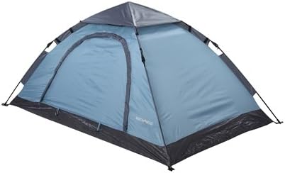 North Gear Camping Pop Up 2 Man Tent Blue