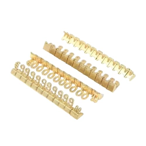 Etiquetas de precio de metal para joyería y ropa que mejoran la estética de tu vitrina 4