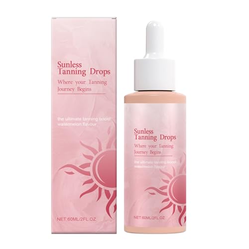 Image of Sunless Tanning Drops to Drink - Natural-Looking Tan Without the Sun, Hydrating Tanning Drops for Face and Body, for All Skin Types-MeiHeiB+diji 1pc