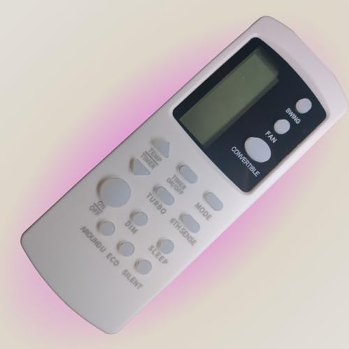 Image of Air Conditioner Remote Compatible with /Replacement for Whirlpool Ac Remote | Model -210b | Match with Your Existing Remote Before Placing The Order | Exactly Same Will Only Work