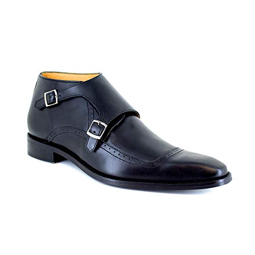 J.BRADFORD Bottine Cuir Noir JB-MANZO - Couleur - Noir, Taille Chaussures - 42