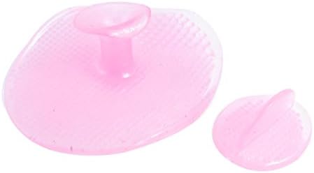 Ruilogod Soft Silicone Blackhead Remover Facial Cleansing Pad 2 in 1 Pale Pink (id: b55 ccf 963 9f4 1b1 image 3