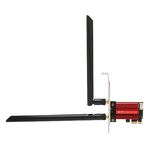 Tarjeta de Red PCIE con 1200Mbps y Bluetooth 4.2 compatible con Windows 7, 8, 10 y 11 miniatura 3