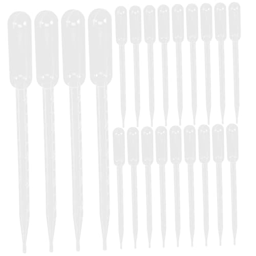 WRITWAA 100pcs Dropper Pipettes Graduated Pipettes for Essential Oil for Aromatherapy