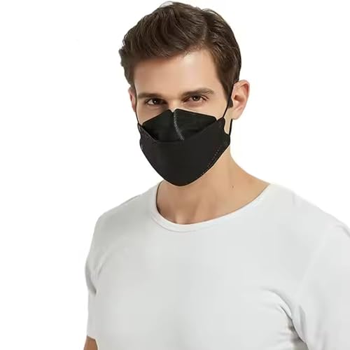 Image of KF94 Korean Fish Shape Reusable Face Mask with Inbuilt Nose Pin