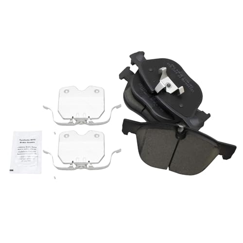TRQ Front Brake Pads Ceramic Hardware Compatible with 2007-2018 BMW X5 2008-2019 X6 by TRQ - Image 2