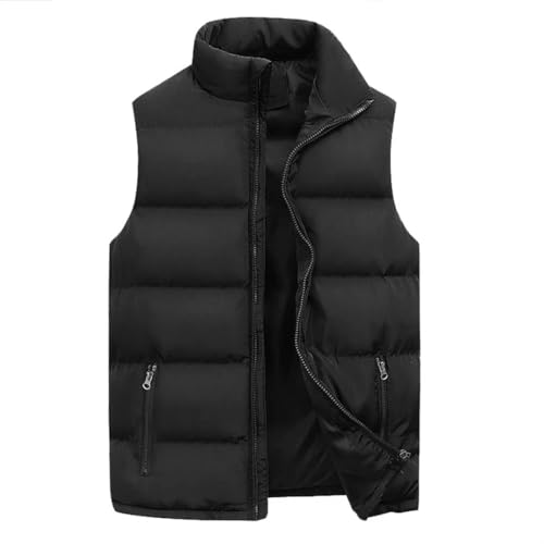 Men's Sleeveless Down Jacket Winter Jacket Warm Solid Color Jacket Goose Feather Jacket Man Jacket Puffer Vest4