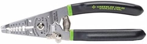 Greenlee Textron 1956-SS 6-14 AWG Stainless Steel Pro Wire Stripper/Cutter/Crimper