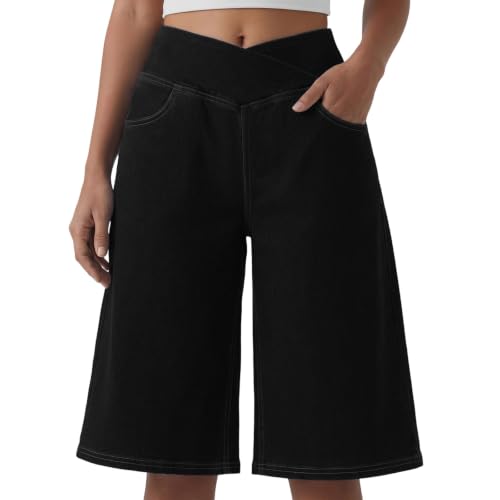 Bermuda baggy pour femme coupe haut de gamme et ample