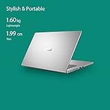 ASUS VivoBook 14 (2021), 14" (35.56 cm) FHD, Intel Core i3-1115G4 11th Gen, Thin and Light Laptop (8GB/1TB HDD + 256GB SSD/Windows 11/Office 2021/Integrated Graphics/Silver/1.6 Kg), X415EA-EK372WS