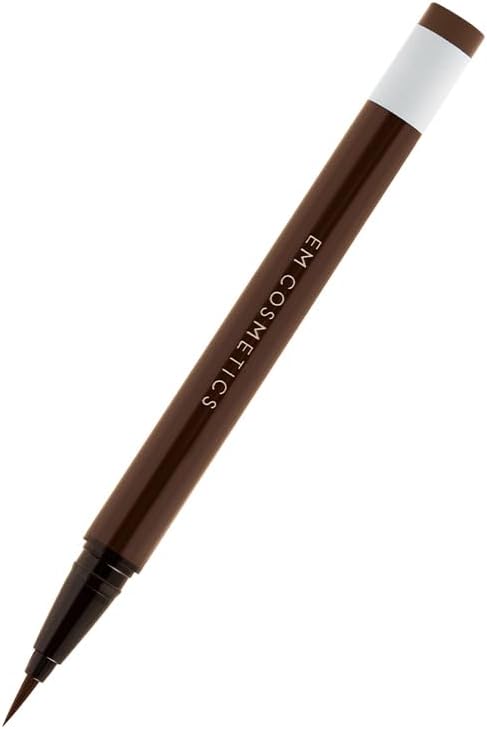 EM COSMETICSIllustrative Eyeliner, Liquid Eyeliner, 0.55 ml/ 0.019 fl oz (Brown Brush Tip)