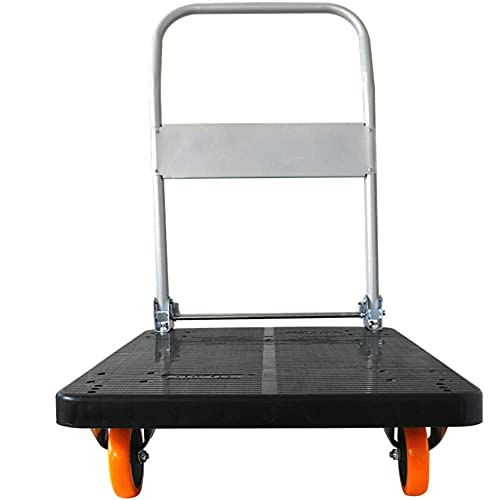 Carretilla multifuncional de mano de acero con ruedas sólidas miniatura 2