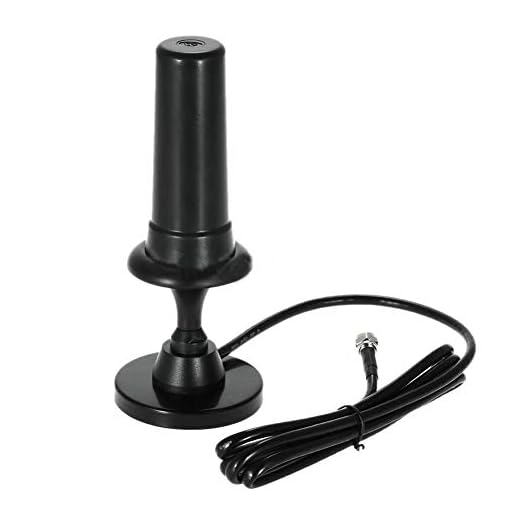 SHUERZI Numérique 1080p intérieur LA TÉLÉ Antenne 36DBI Gain élevé VHF UHF DVB-T Aérien f mâle avec HDTV/DTV