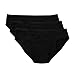 Hesta/Rael Women's Organic Cotton Period Menstrual Sanitary Protective Underwear Panties/3Pack (Small, 3Black)