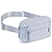 Telena Belt Bag for Women Fanny Pack Cross Body Bag Fashion Waist Pack with Adjustable Strap Light Grey