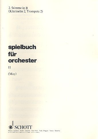Spielbuch 2 für Orchester