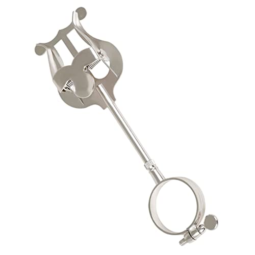 ERINGOGO Clarinet Lyre Cilp Clarinet Lyre Sheet Music Clamp Clarinet Marching Band Holder Sheet Music Lyre Cilp Sheet Music Clip 