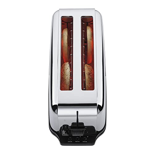 Waring Commercial WCT704 4 Slice Extra Long Slot Light Duty Pop-Up Toaster, 120V, 5-15 Phase Plug - Image 3