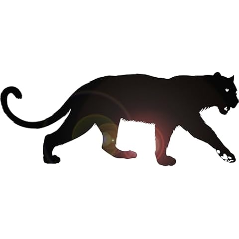 Wall Decal Panther Wild Big Cat Beast Predator Animal Stickers Cover