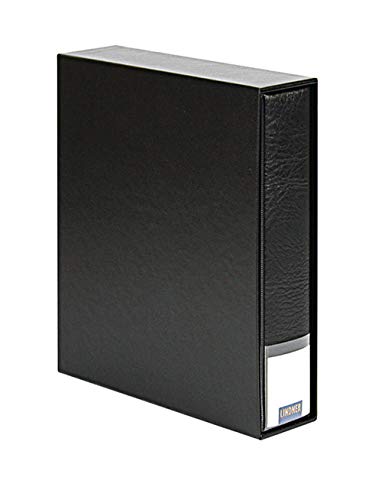 Reliure 3503 LINDNER et boîtier 3504 noir pour classement et protection