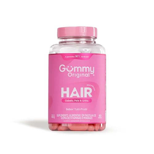 Vitamina Gummy para Cabelo, Unhas e Pele
