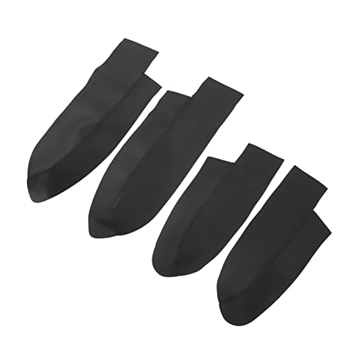 Car Front Rear Door Panel Armrest Cover Soft Microfiber Leather for CRV 2007 to 2011 Easy Installation (Black),Headrests and armrests