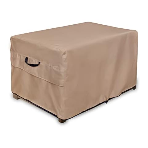 ULTCOVER Ultra Cover Abdeckung für Terrassenmöbel/Aufbewahrungsbank, 100% wasserdicht, für den Außenbereich, Couchtisch-Abdeckung und Ottomanenbezug 54"(L) x28(W) x24(H) Cover