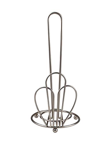 Spectrum Diversified Bloom Paper Towel Holder, Satin Nickel