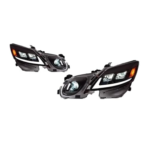 Phares avant à LED Lexus GS 2004-2012 avec clignotants dynamiques et accessoires de phares