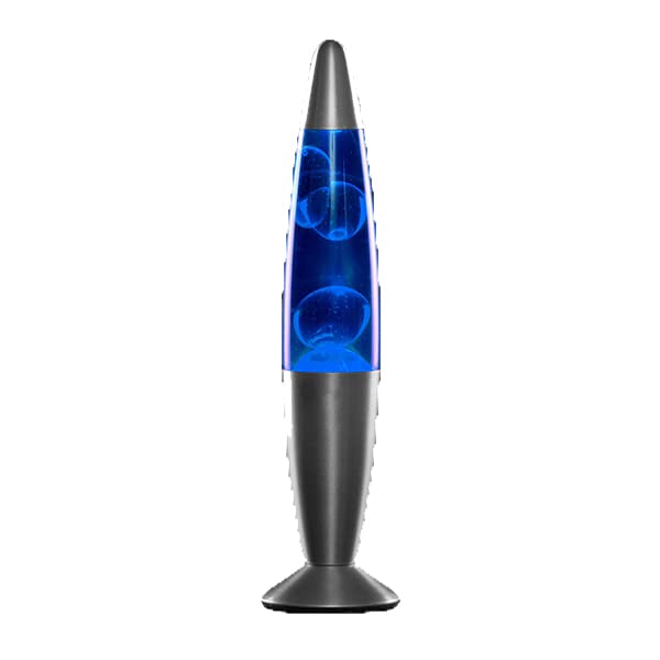 Genérico iLeds | Lámpara de Lava LED 34cm Magma en Lámpara para Iluminar | Lámpara Lava Tumblr Bonita para Regalar (Azul)