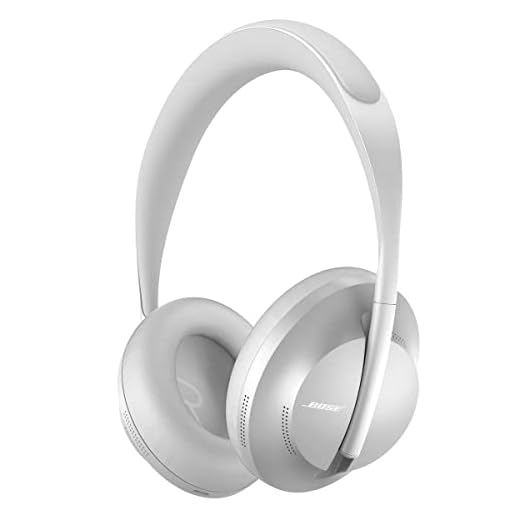 Bose Noise Cancelling Headphones 700 — Over Ear, Wireless Bluetooth Headphones with Built-In Microphone for Clear Calls & Alexa Voice Control, Silver Luxe