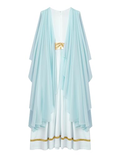 Disfraz toga griega para niñas vestido Atenea 8 Años miniatura 6