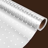 🎁 Patrón de Lunares Blancos – Elaborado con un material plástico de Celofán resistente, nuestro juego de Rollos de Papel Celofán Transparente para Cestas ha sido decorado con un elegante patrón de puntos blancos. ¡Mejora tu habilidad para envolver tus regalos con nuevos patrones! Olvídate del Papel Transparente para Envolver y añade un toque personal a tus regalos. Nuestro Papel Celofán con Lunares Blancos añadirá un toque elegante a cualquier regalo, deleitando a tus seres queridos.